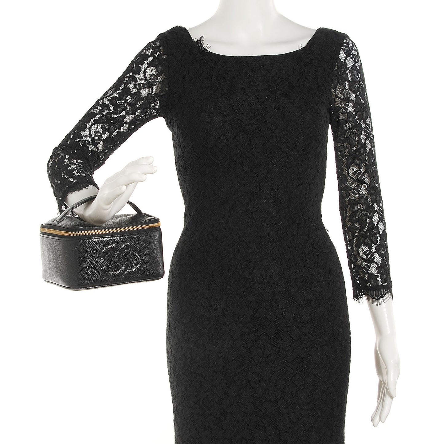 Caviar CC Small Cosmetic Case Black