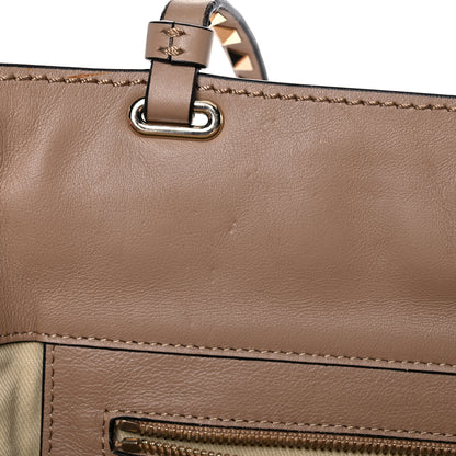 Valentino Garavani Vitello Medium Rockstud Tote Alpaca 16 of 23