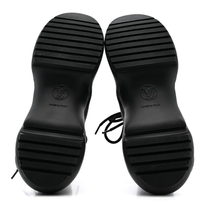 Louis Vuitton Calfskin Patent Monogram LV Archlight Sneakers 39 Black 6 of 10