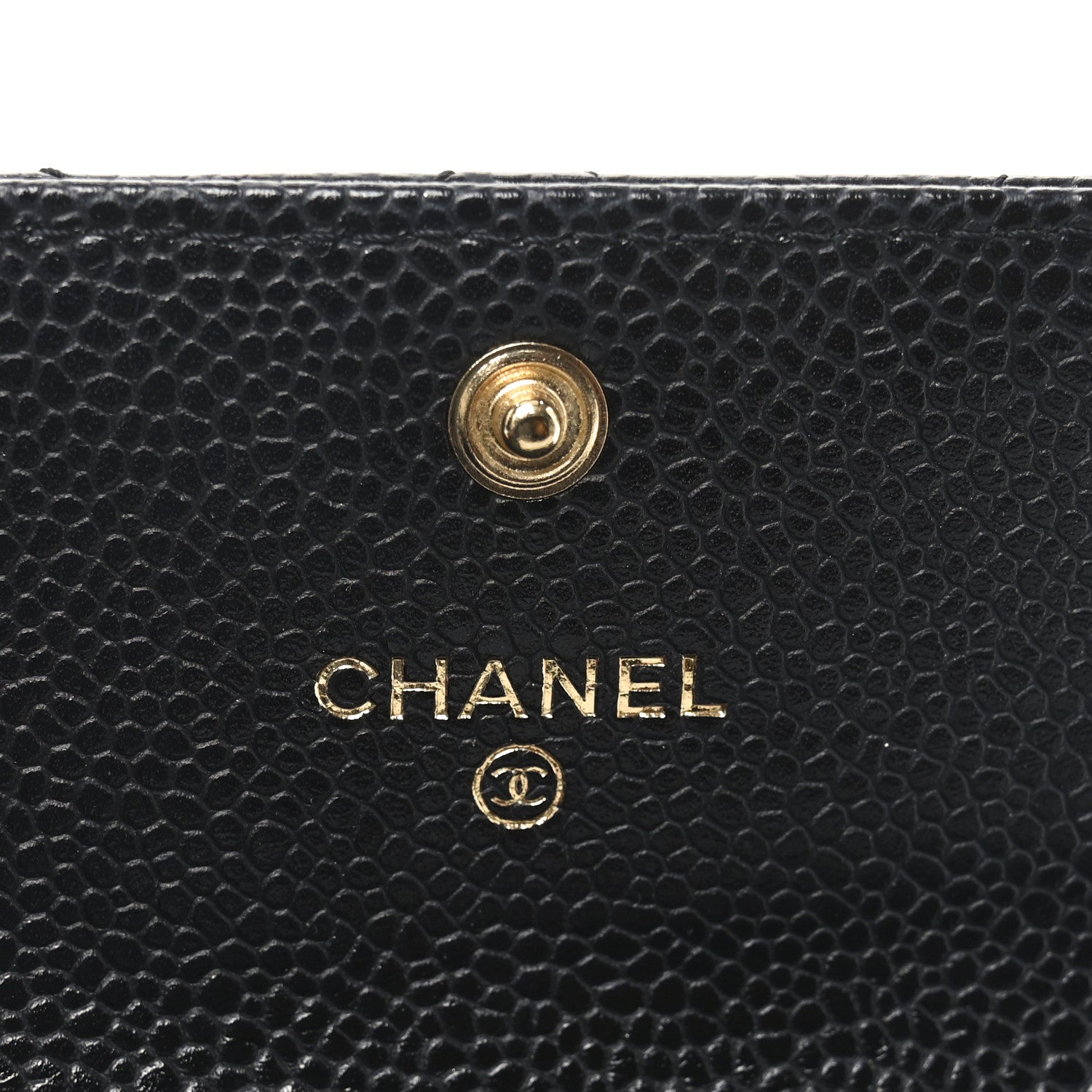 Chanel Caviar Quilted Flap Card Holder Black 6 of 9