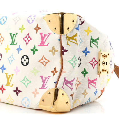 Louis Vuitton Monogram Multicolor Speedy 30 White 16 of 17