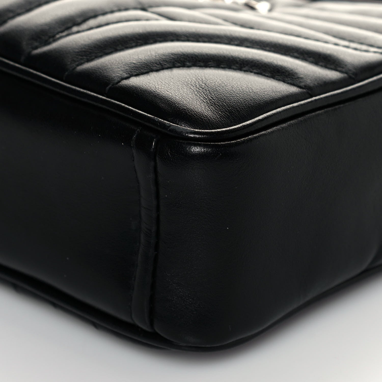 Prada Soft Calfskin Diagramme Camera Bag Black 10 of 10
