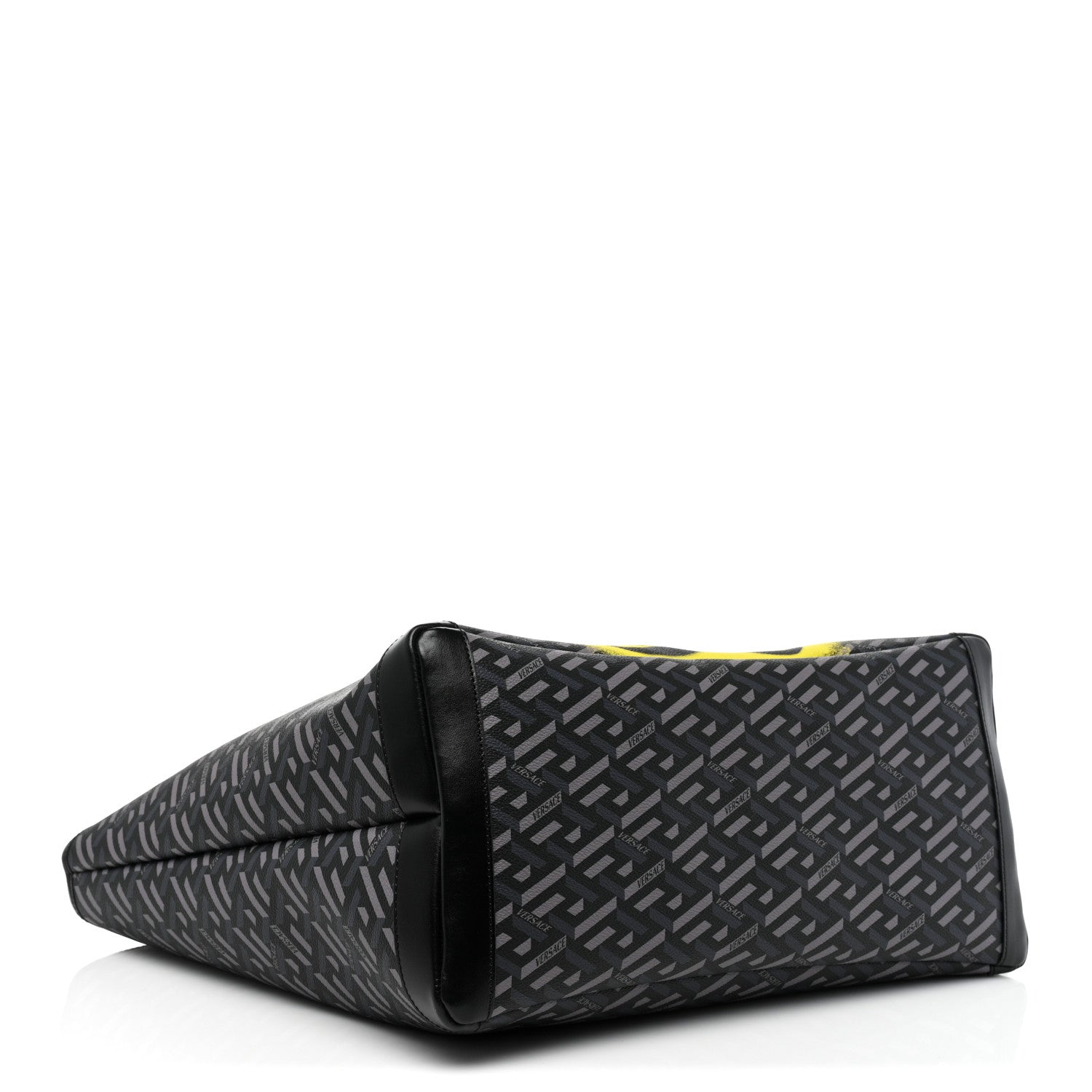 Versace Calfskin Monogram Smile Medusa Tote Multicolor 4 of 7