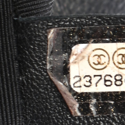 Chanel Caviar Quilted New Medium Boy Flap So Black 7 of 9