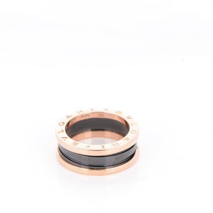Bulgari 18K Rose Gold B.Zero1 3 Band Ring 55 7 3 of 6