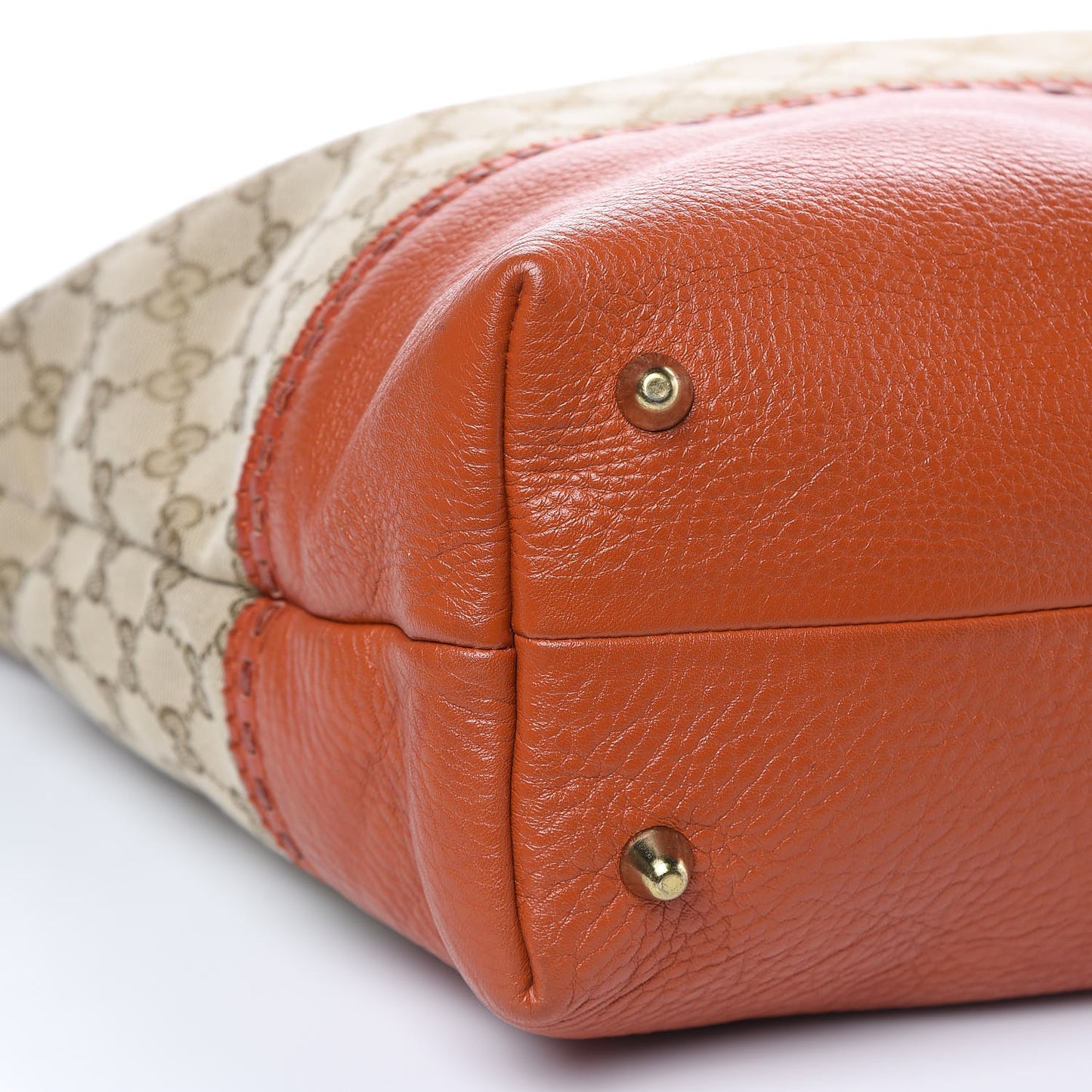 Monogram Laidback Crafty Tote Orange