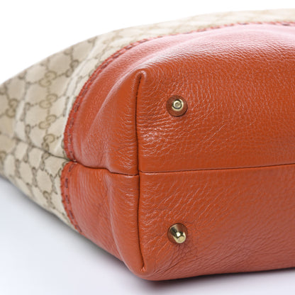 Gucci Monogram Laidback Crafty Tote Orange 8 of 11