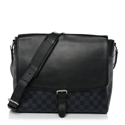Louis Vuitton Damier Cobalt Newport Messenger MM 1 of 11