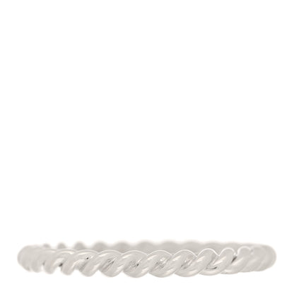 Tiffany Sterling Silver Twist Rope Ring 57 8 3 of 4