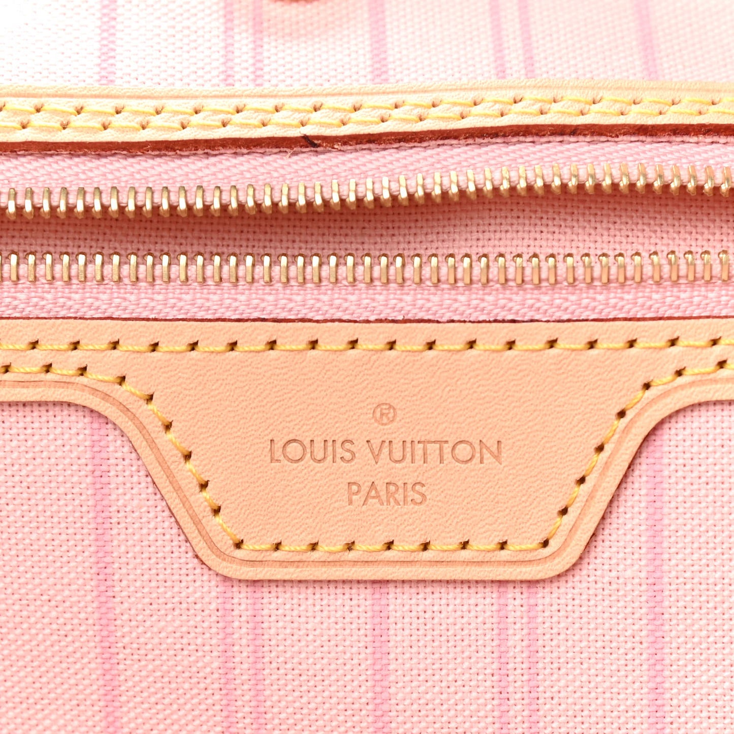 Damier Azur Neo Neverfull MM Rose Ballerine