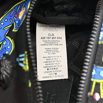 Versace Nylon Marsupio St Catene Medusa Belt Bag Black Multicolor 7 of 9