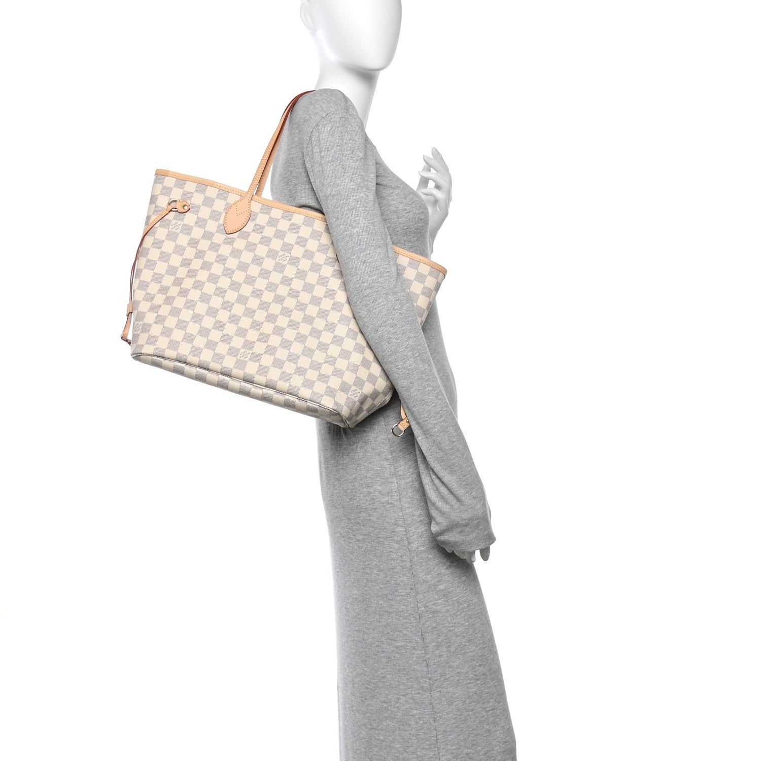 Louis Vuitton Damier Azur Neo Neverfull MM 2 of 10