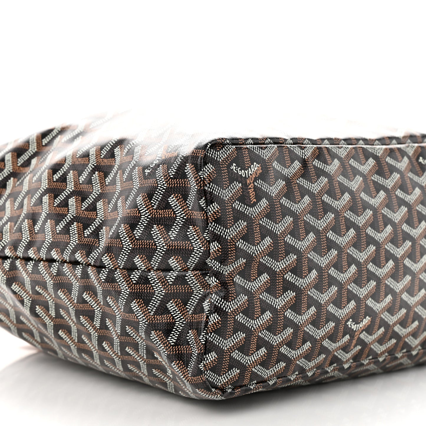 Goyardine Saint Louis PM Black Gold