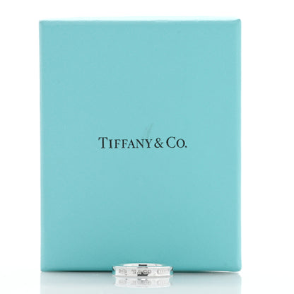 Tiffany Sterling Silver Narrow 1837 Band Ring 60 9.25 5 of 5