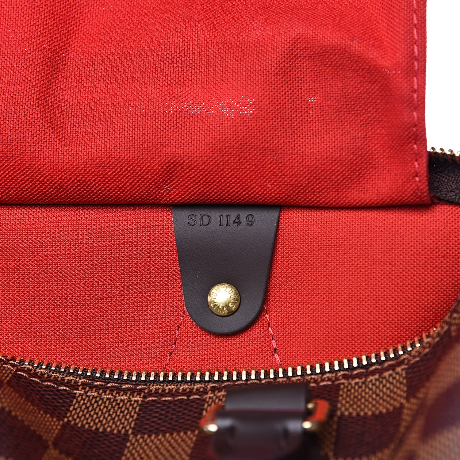 Louis Vuitton Damier Ebene Speedy 30 6 of 10