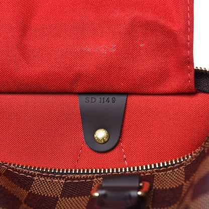 Louis Vuitton Damier Ebene Speedy 30 6 of 10