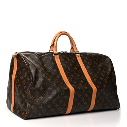 Louis Vuitton Monogram Keepall Bandouliere 55 3 of 16