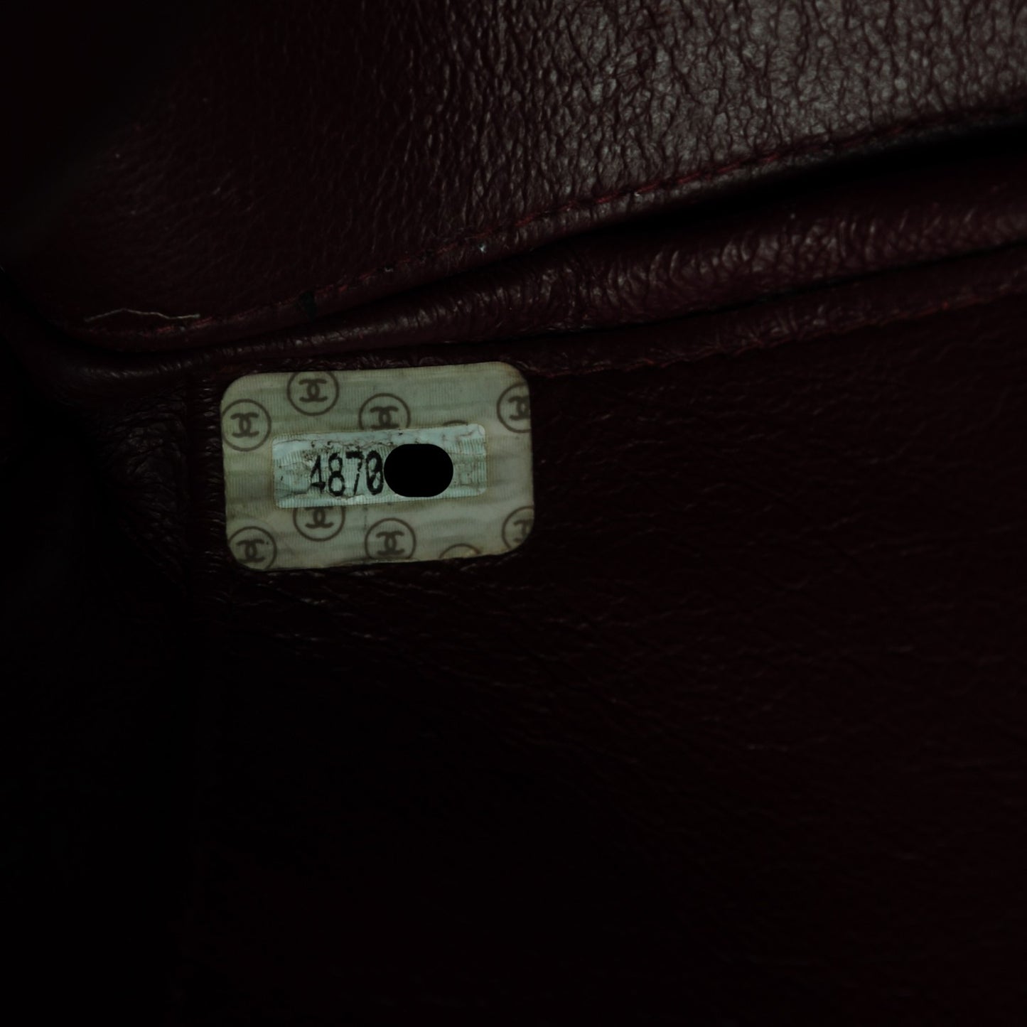 Lambskin Quilted Camera Case Black