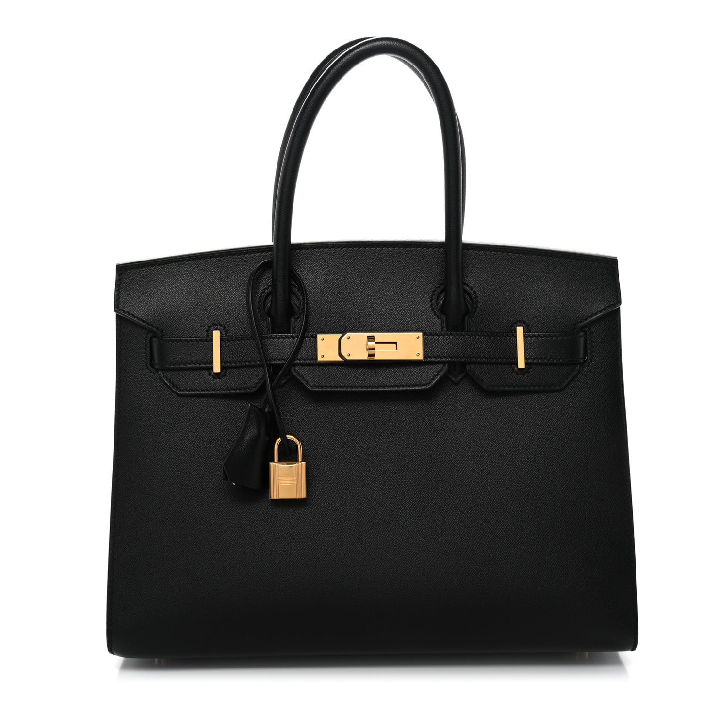 Madame Calfskin Birkin Sellier 30 Black