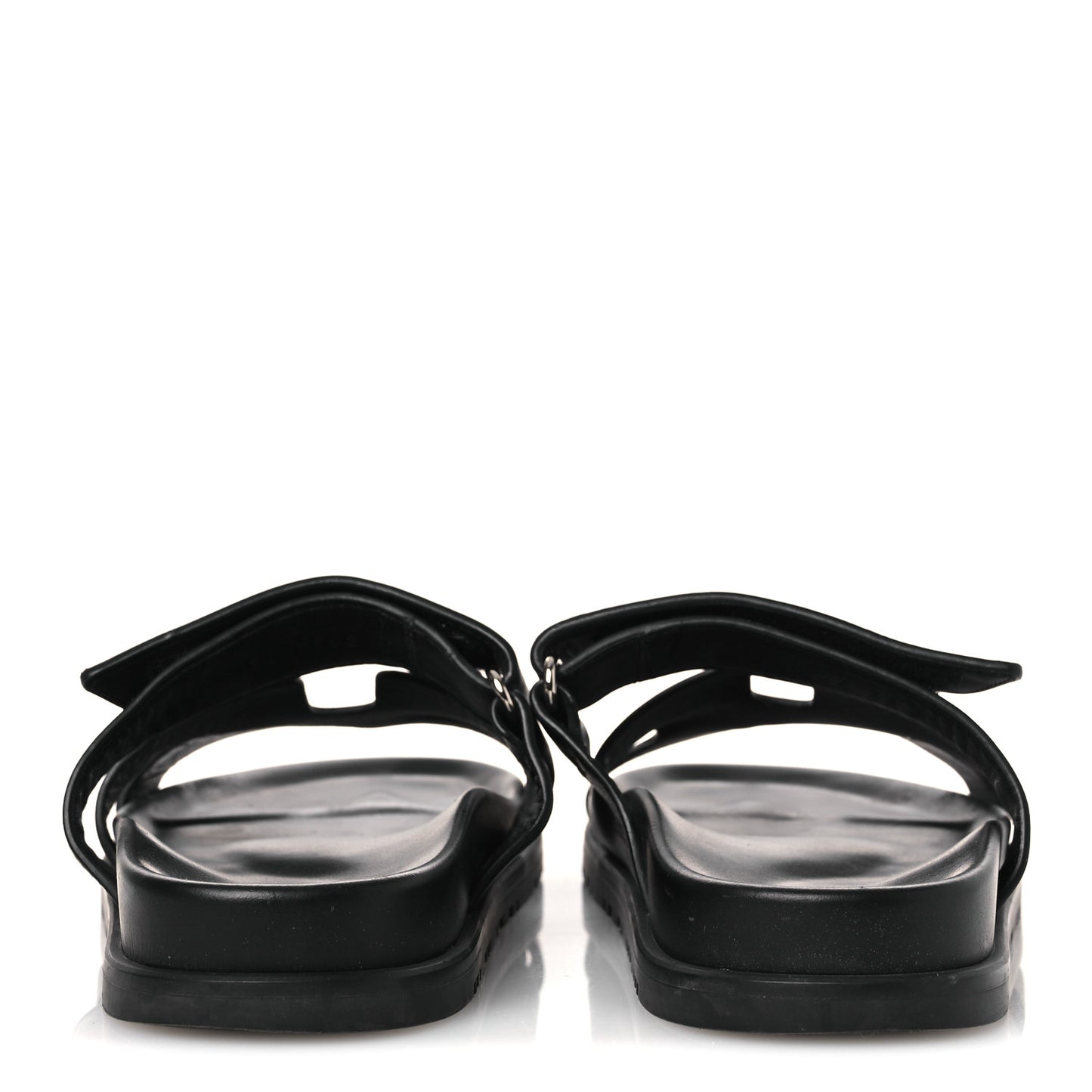 Calfskin Womens Chypre Sandals 36 Black