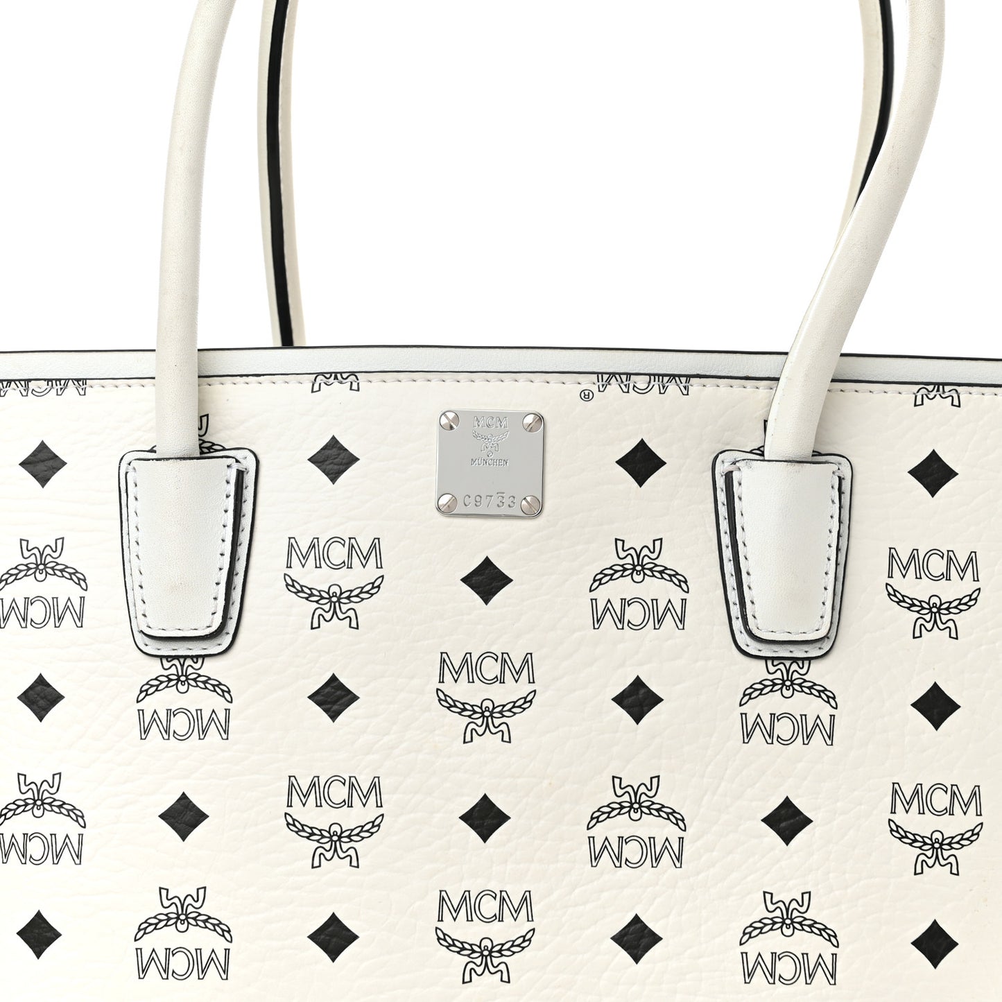 Visetos Shopper Tote White