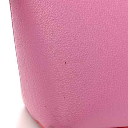 Christian Louboutin Calfskin Empire Spikes Small East West Cabata Tote Pink 14 of 16
