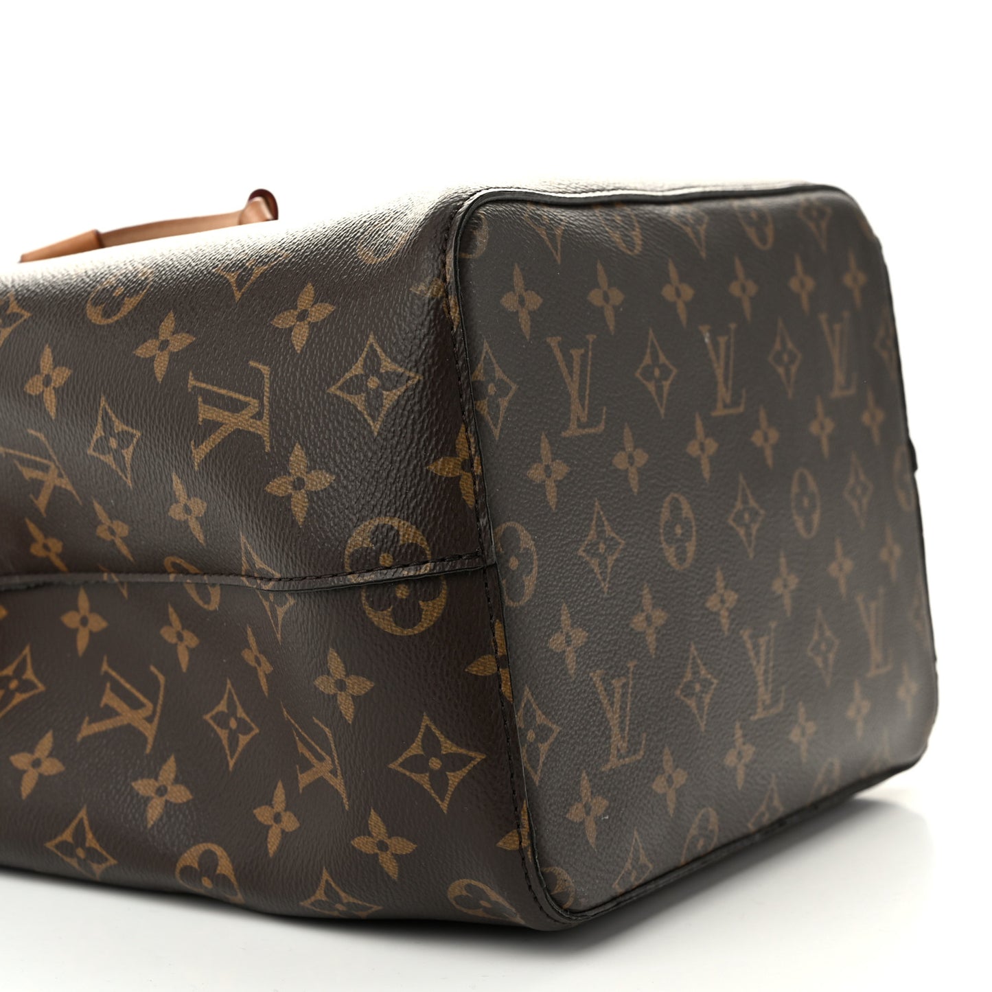 Monogram Braided Neonoe MM Peach Cream