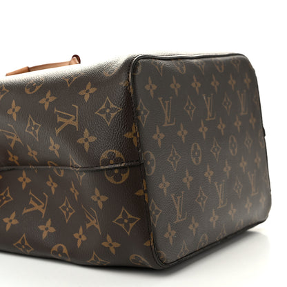 Louis Vuitton Monogram Braided Neonoe MM Peach Cream 10 of 11