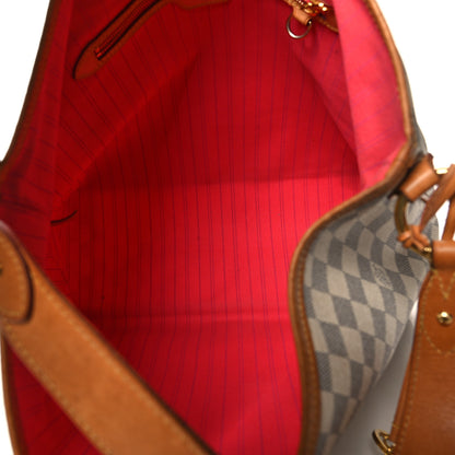 Louis Vuitton Damier Azur Delightful MM Pink 5 of 11
