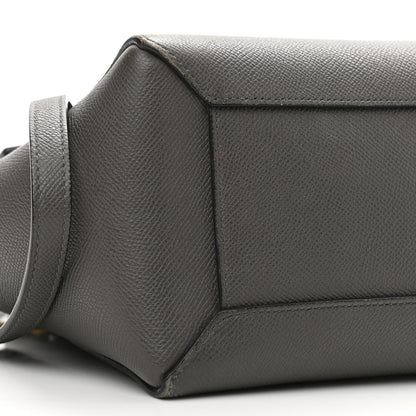 Celine Grained Calfskin Micro Belt Bag Grey 9 of 19