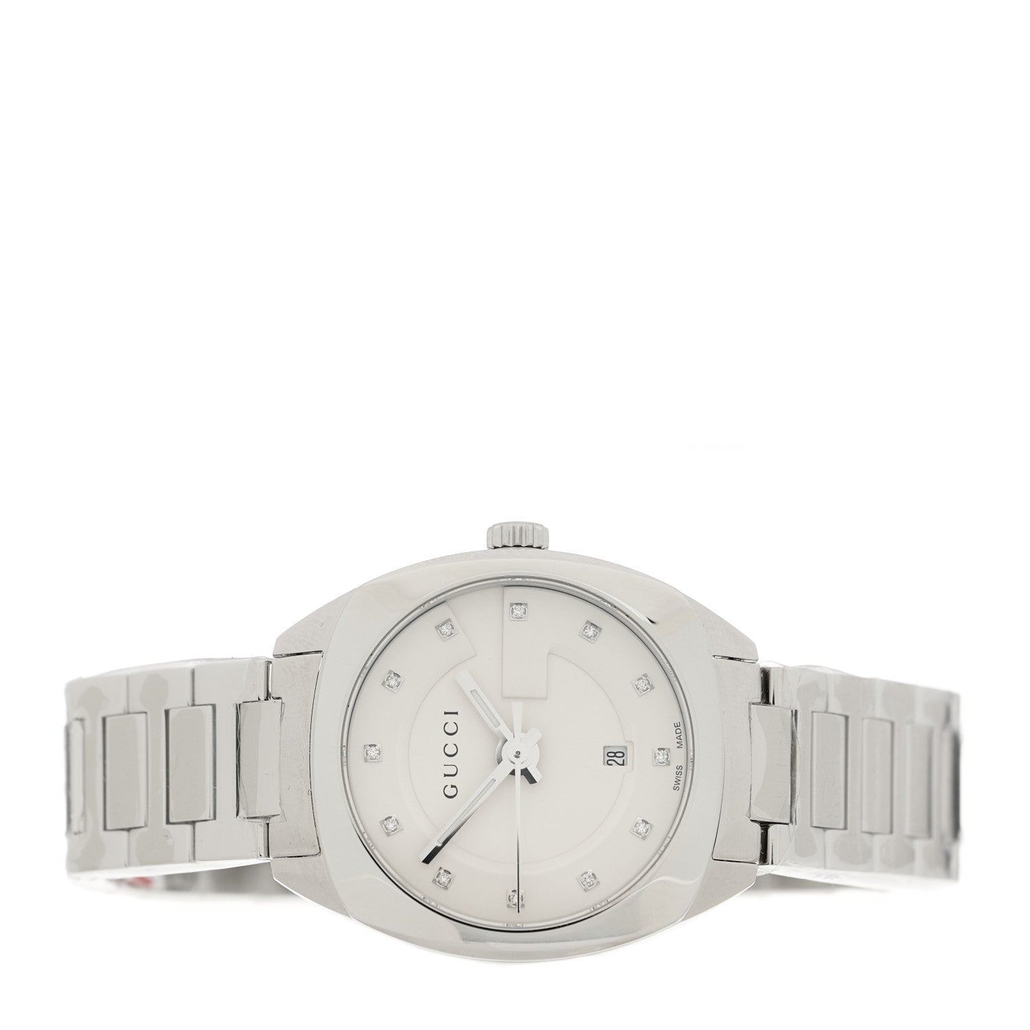 Gucci Stainless Steel Diamond 29mm GG2570 Quartz Watch 2 of 5