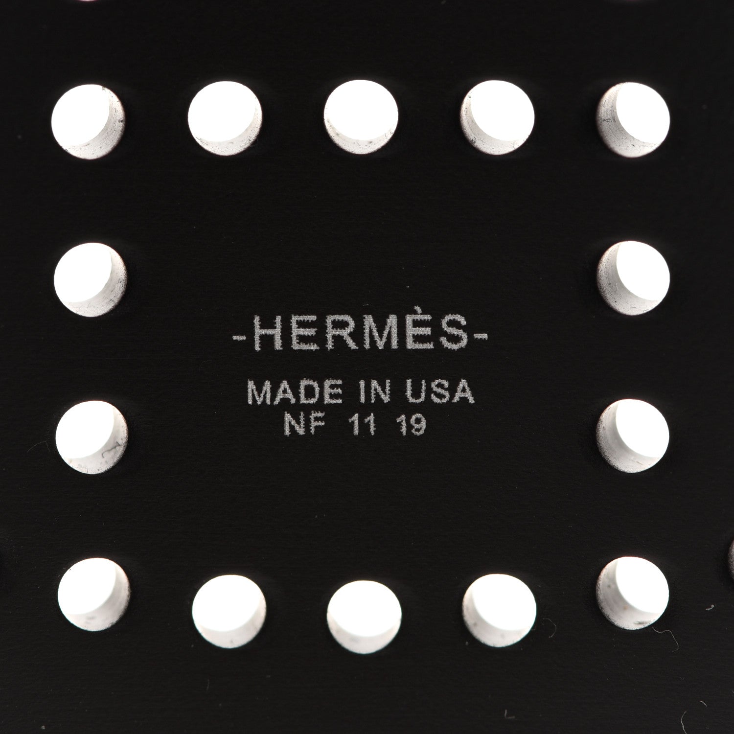 Hermes Aluminium Evelyne Sunset Cuff Bracelet T3 Black 4 of 4