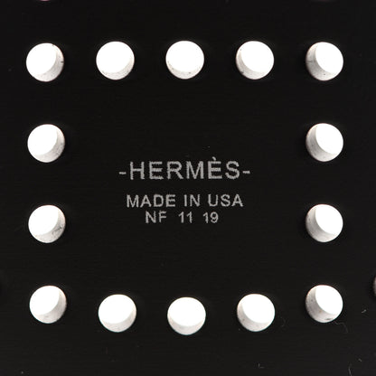 Hermes Aluminium Evelyne Sunset Cuff Bracelet T3 Black 4 of 4