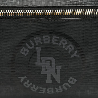 Burberry Charcoal London Check Calfskin Sonny Bum Bag Charcoal 7 of 9