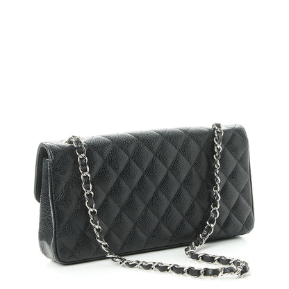 Chanel Caviar Quilted East West Flap Black 3 of 8