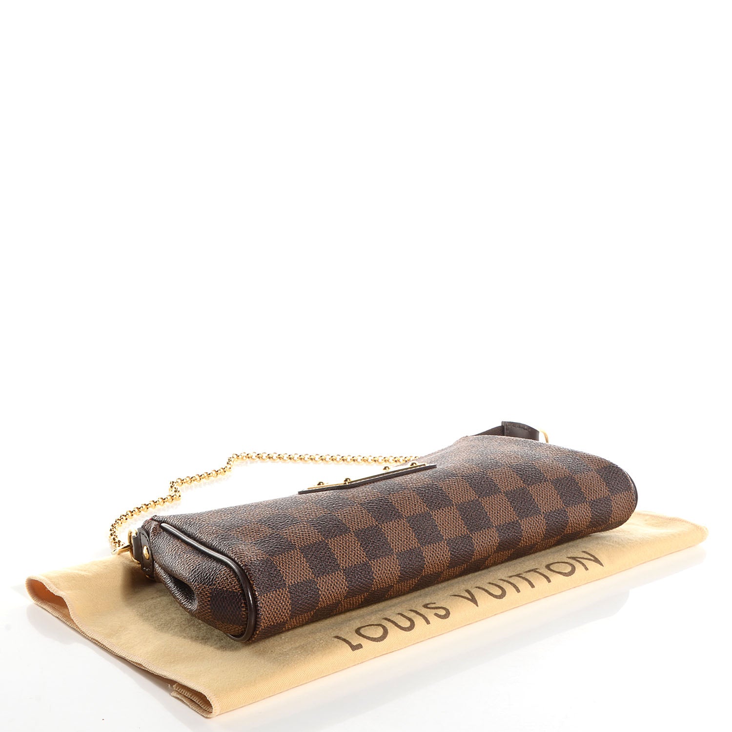 Louis Vuitton Damier Ebene Eva Clutch 4 of 7