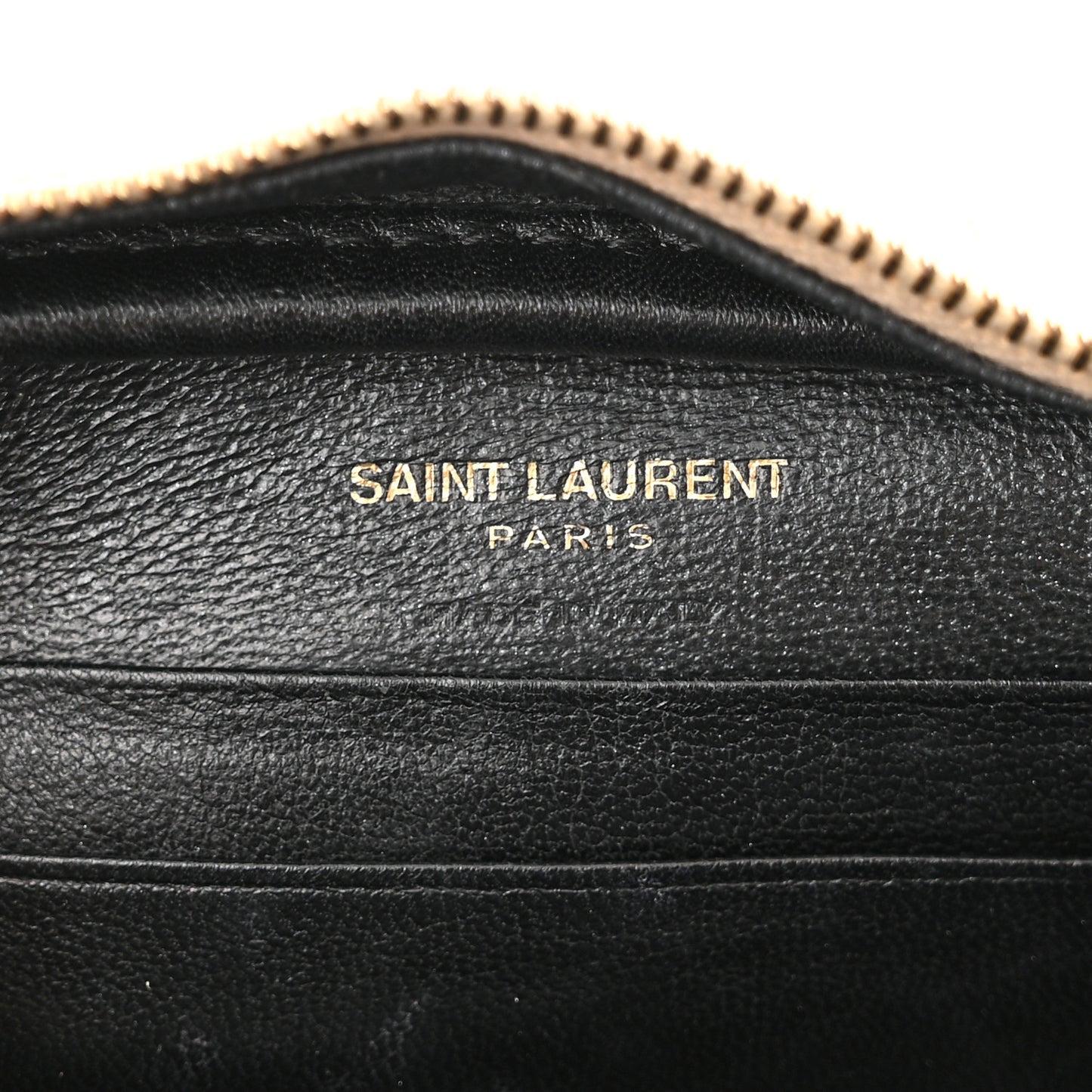 Metallic Calfskin Monogram Blogger Bag Gold