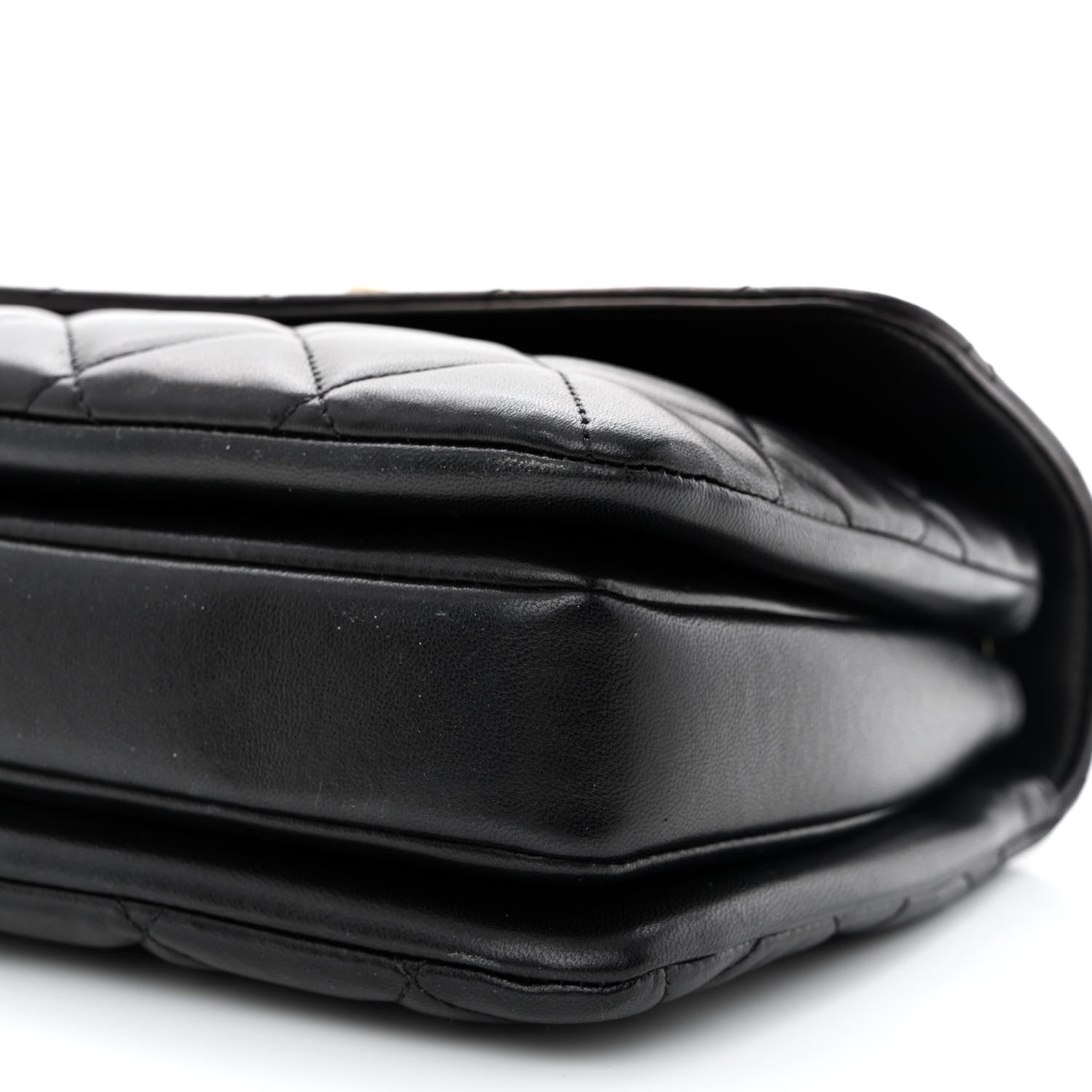 Chanel Lambskin Quilted Small Trendy CC Dual Handle Flap Bag Black 10 of 13