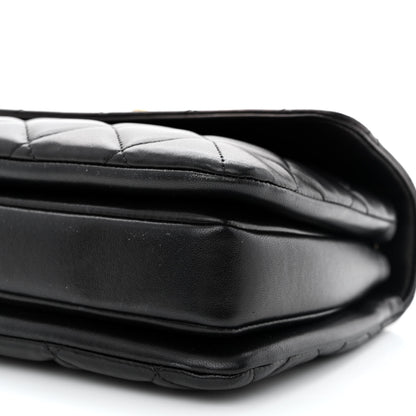 Chanel Lambskin Quilted Small Trendy CC Dual Handle Flap Bag Black 10 of 13