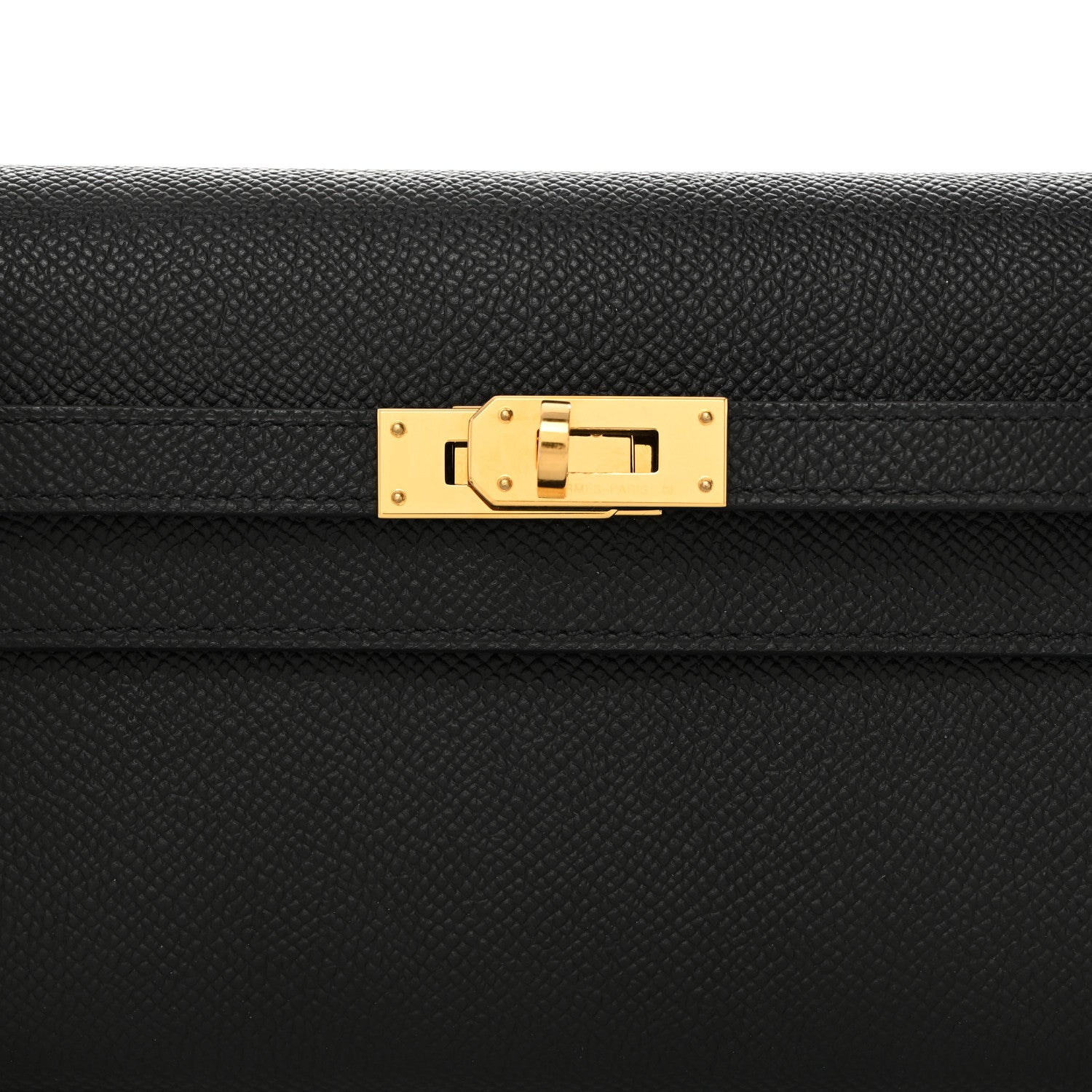 Hermes Epsom Kelly Wallet To Go Black 7 of 9