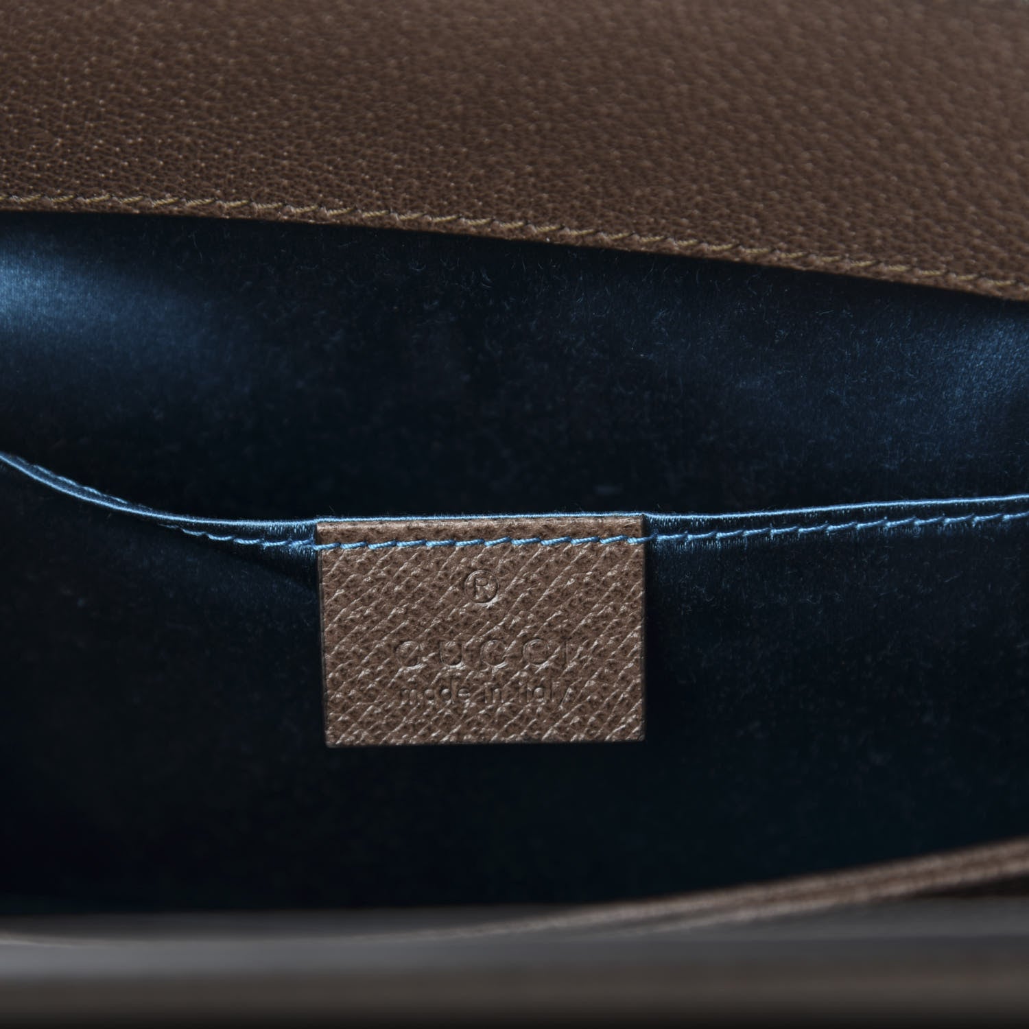 Gucci GG Supreme Monogram Web Small Ophidia Chain Shoulder Bag Brown 8 of 10