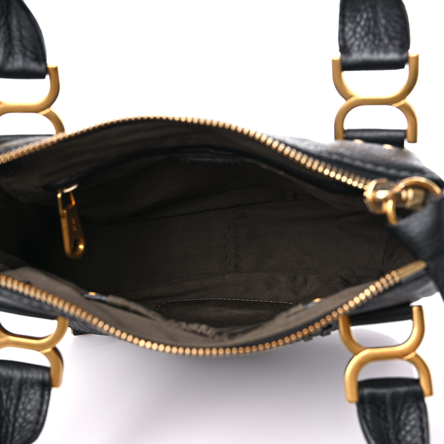 Chloe Calfskin Small Marcie Satchel Black 5 of 12
