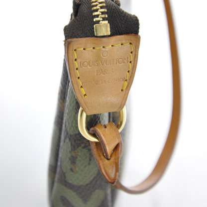 Louis Vuitton Monogram Graffiti Pochette Accessories Kaki 4 of 6