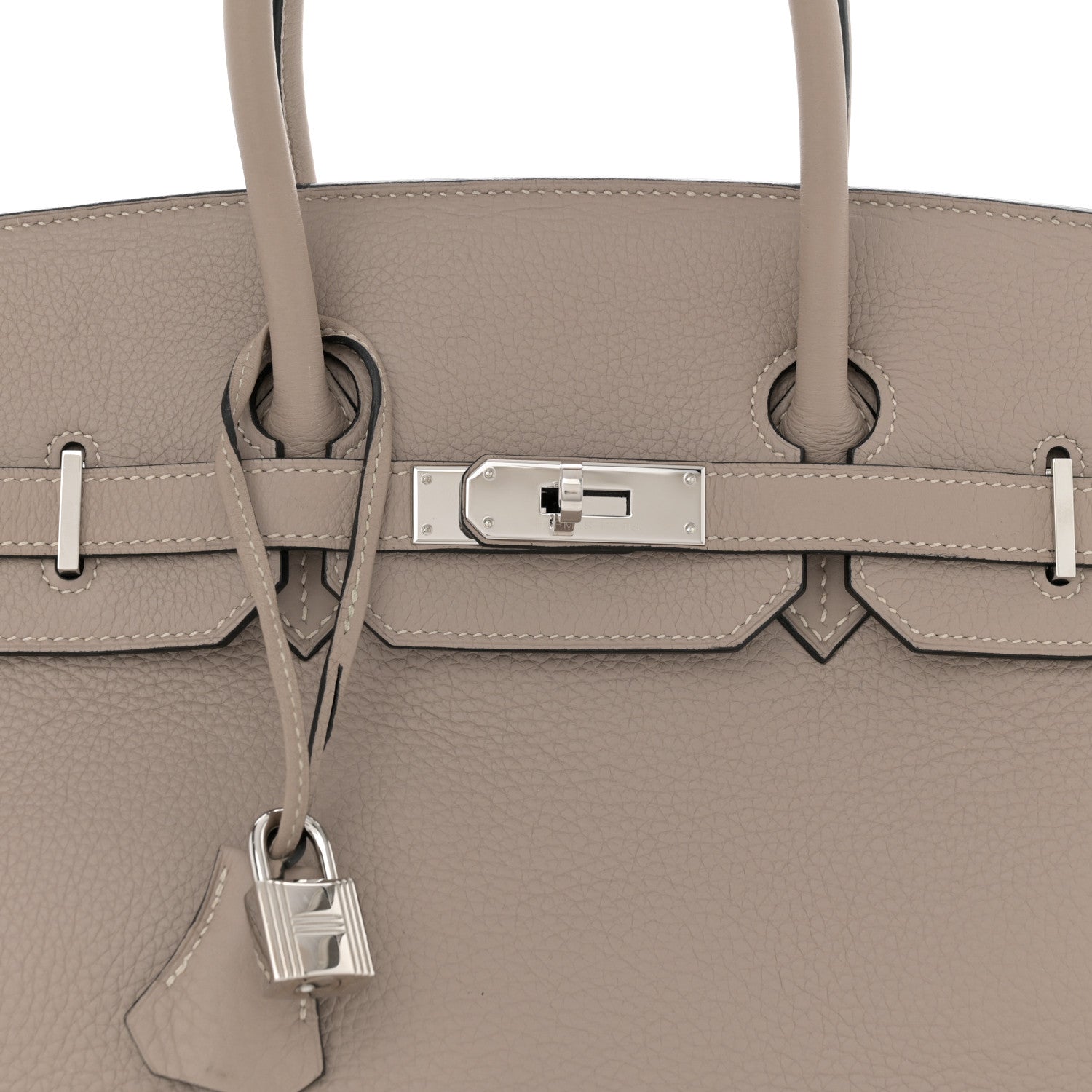 Hermes Togo Birkin 35 Gris Tourterelle 8 of 13