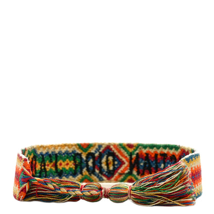 Christian Dior Woven Cotton J'Adior Friendship Bracelet Set Blue Multicolor 3 of 5
