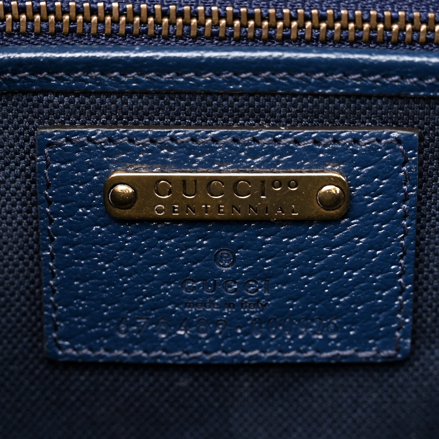 Gucci Calfskin Kaleidoscope Medium Bamboo 1947 Top Handle Bag Blue Orange Multicolor Blue Agata 6 of 10