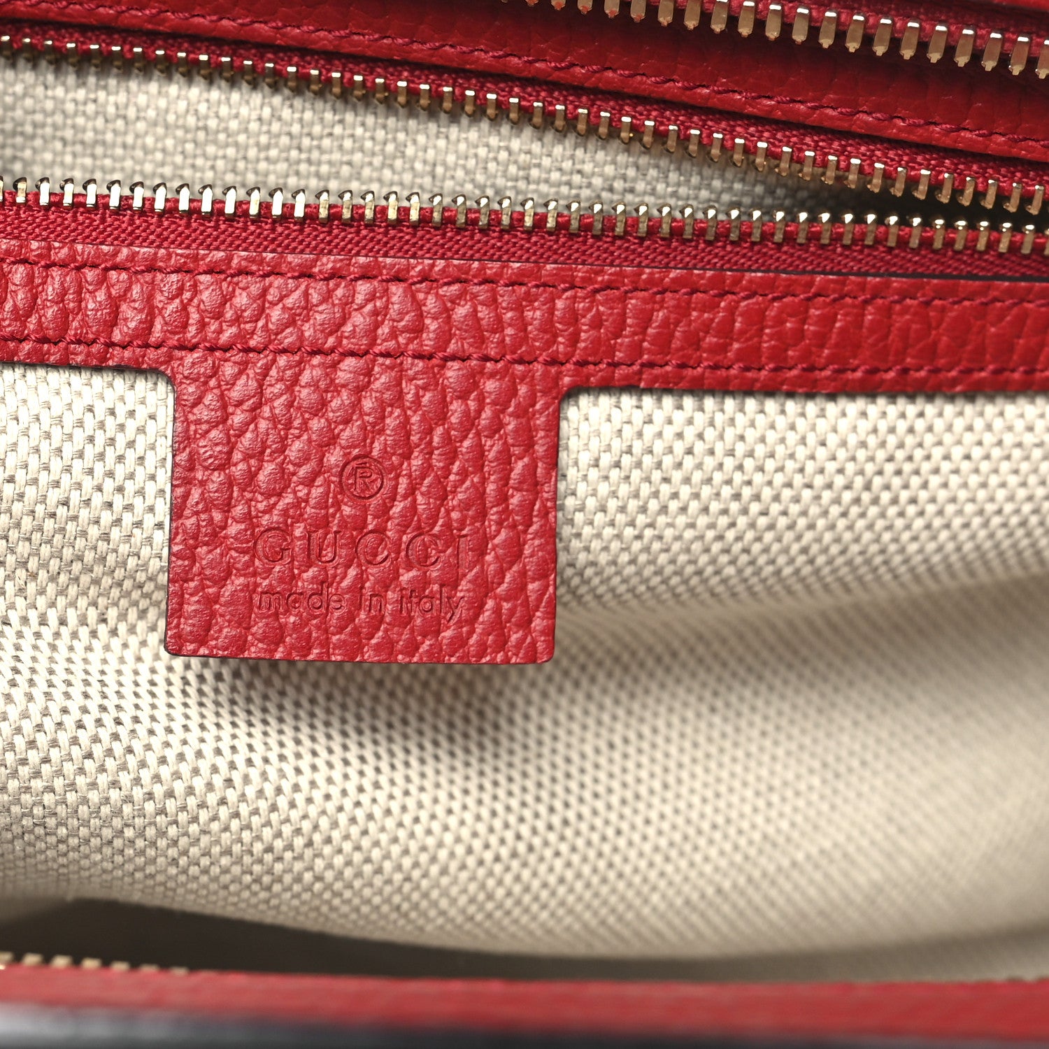 Gucci Dollar Calfskin Medium Soho Top Handle Satchel New Rosette
