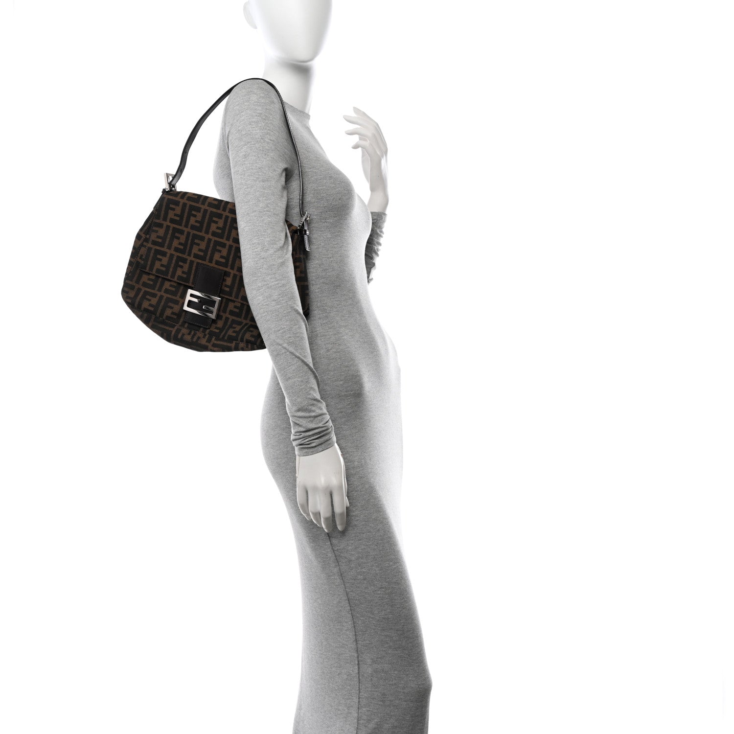 Fendi Zucca Mama Baguette Tobacco 2 of 9