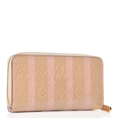 Louis Vuitton Vernis Rayures Zippy Wallet Dune 3 of 16