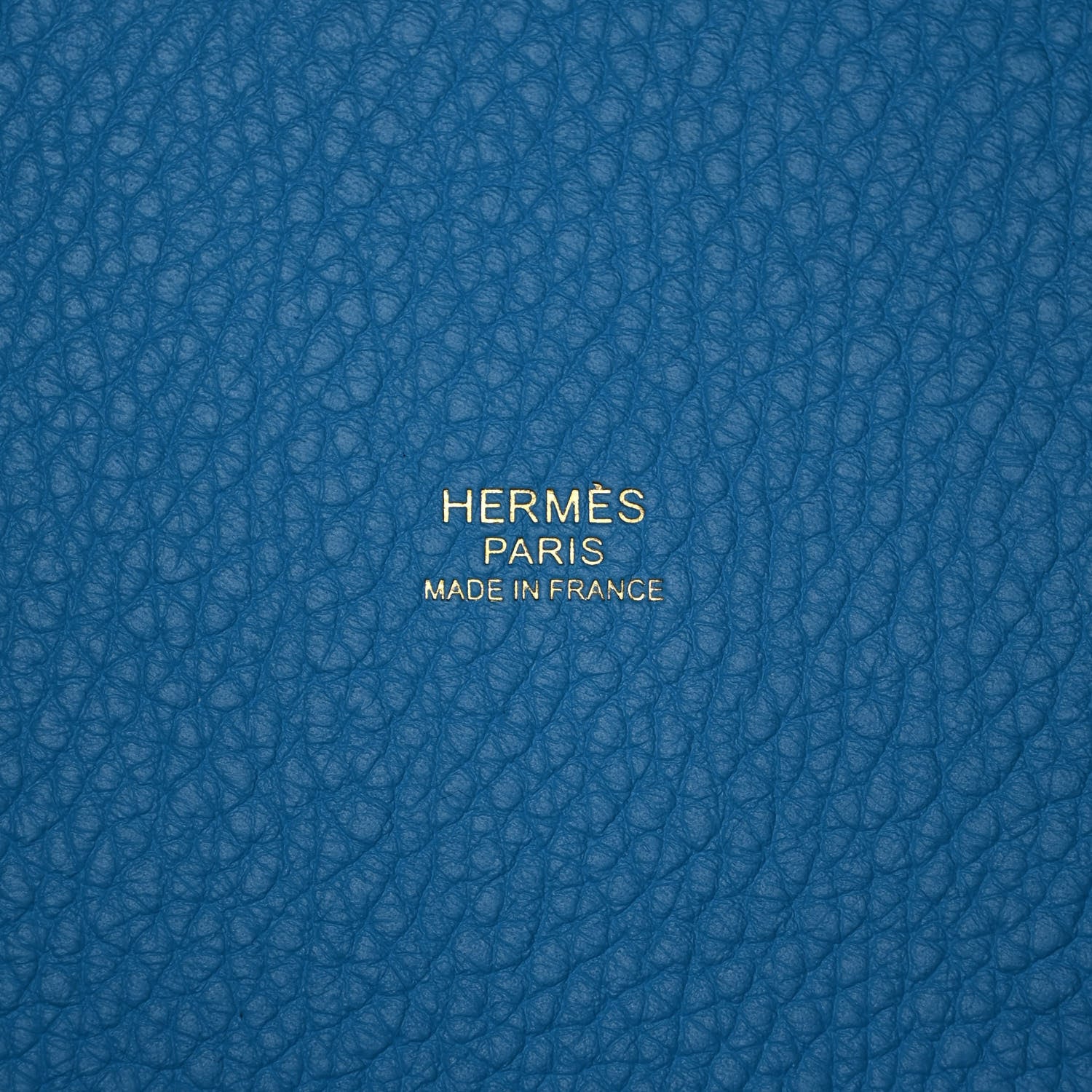 Hermes Taurillon Clemence Casaque Picotin Lock 22 MM Bleu Nuit Black Blue Frida 6 of 11